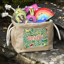 Load image into Gallery viewer, Jute toy bag