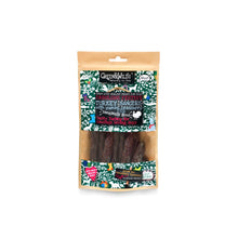 Load image into Gallery viewer, Green & Wilds Turkey & Cranberry Christmas Bangers 75g