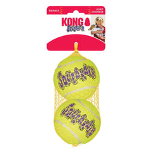 Load image into Gallery viewer, KONG Air Squeaker Tennis Ball (2Pk) Large
