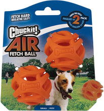Load image into Gallery viewer, Chuckit! Breathe Right Fetch Ball  (2Pk)