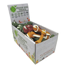 Load image into Gallery viewer, Maks Patch Veggie Knotted Bones - Mixed Flavours Dog Treats. 2 sizes