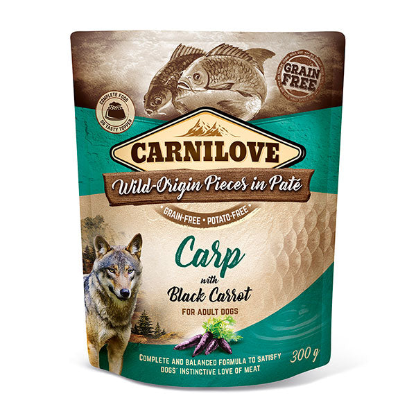 Carnilove Carp with Black Carrot (Wet Pouch) 300g