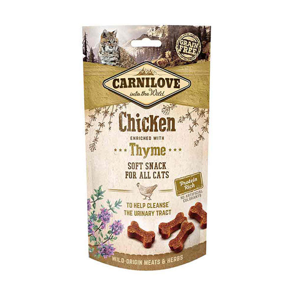 Carnilove Chicken with Thyme Semi Moist Treats 50g