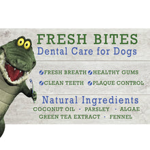 Load image into Gallery viewer, Maks Patch Dental Care - "Croc Bites" Dog Treats.