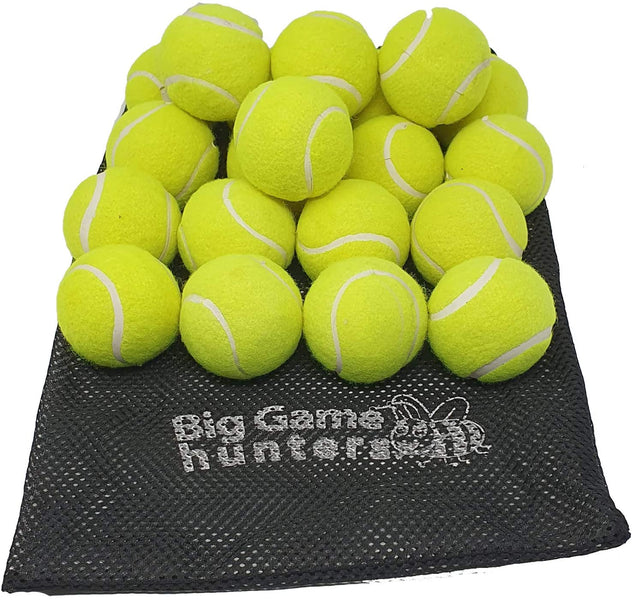 Big Game Hunters Indestructable (almost!) tennis balls.