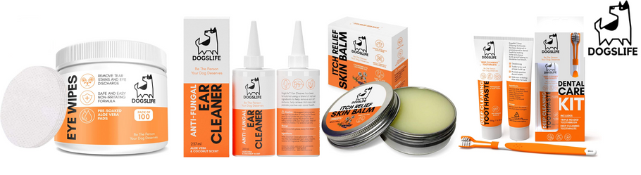 Now stocking 'Dog's Life' range of health and grooming products