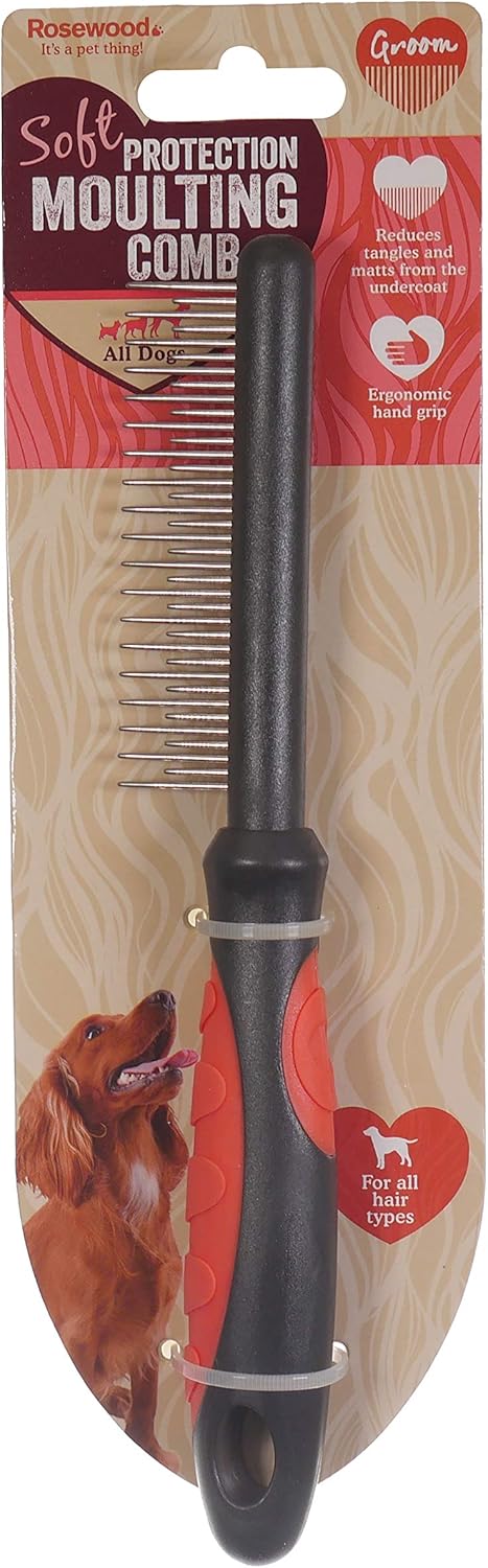 Soft Protection Moulting Comb