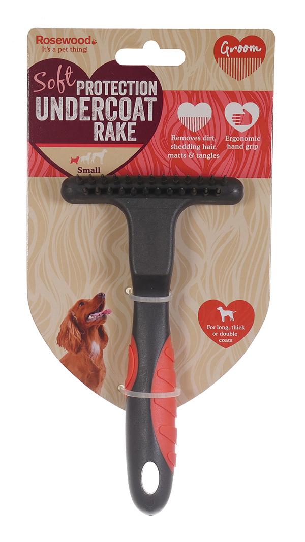 Soft Protection Undercoat Rake Comb (Small)