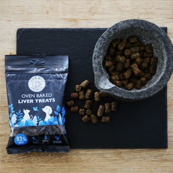 Leo & Wolf Oven Baked LIVER Treats 100g