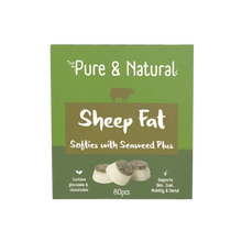Load image into Gallery viewer, Pure &amp; Natural Sheep Fat Softies Seaweed Plus 80pcs 265gm
