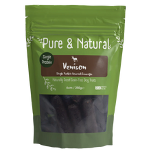 Load image into Gallery viewer, Pure &amp; Natural Venison Single Protein Gourmet Sausages
