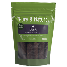 Load image into Gallery viewer, Pure &amp; Natural Duck Single Protein Gourmet Sausages
