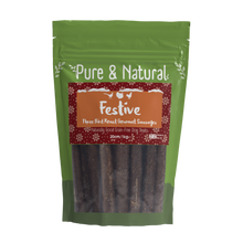 Load image into Gallery viewer, Pure &amp; Natural Festive 3 Bird Roast Gourmet Sausages
