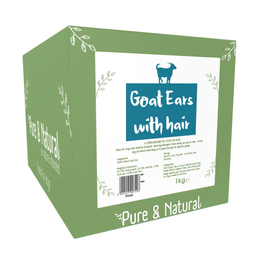 Goat Ear With Hair 1kg