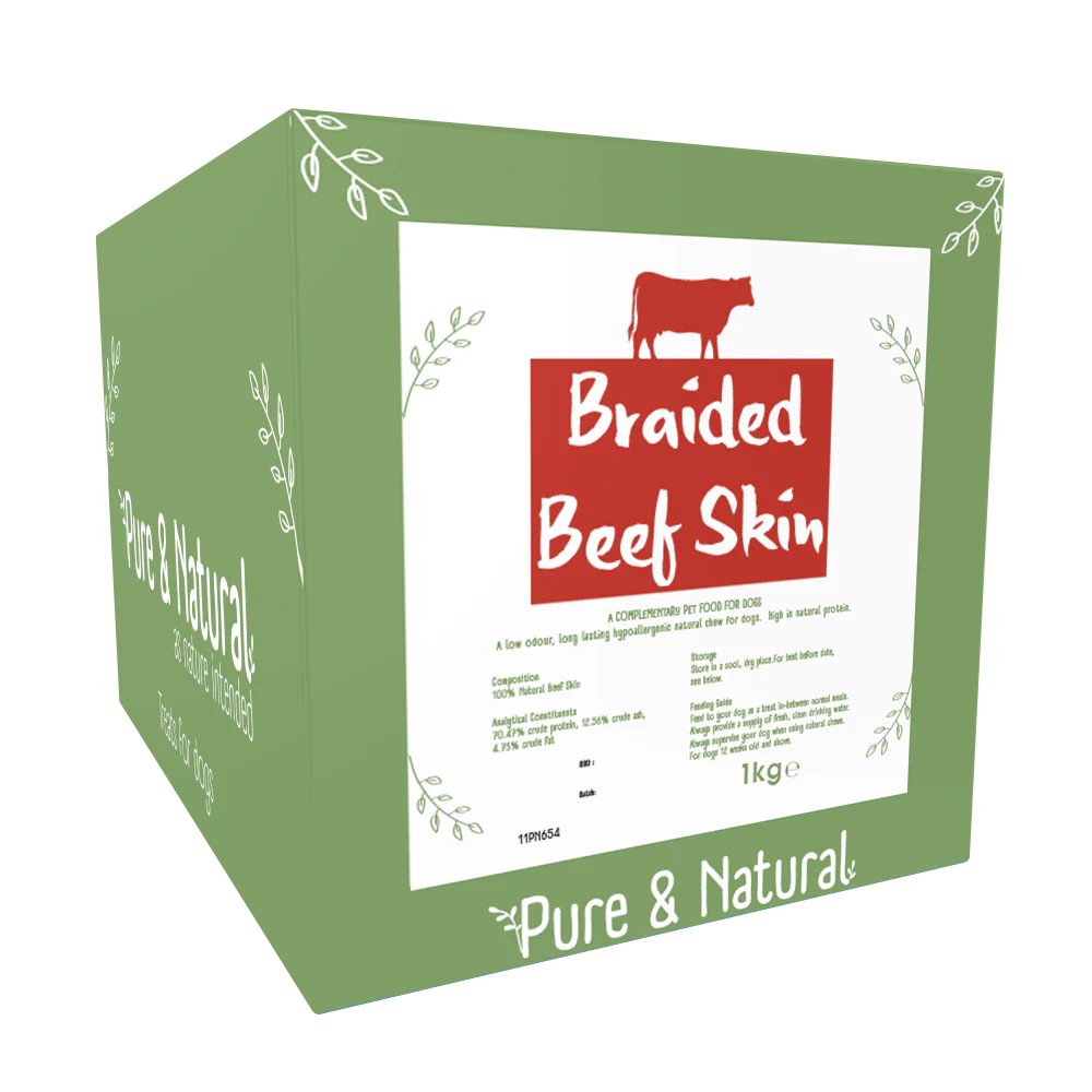 Braided Beef Skin 1kg