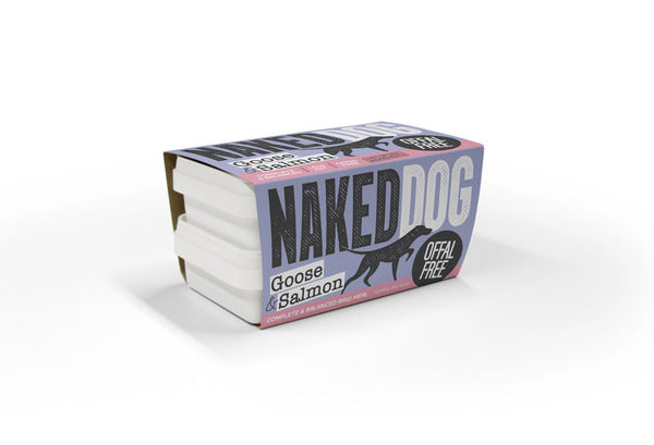 Naked Dog Goose & Salmon (Offal Free) 2x500g