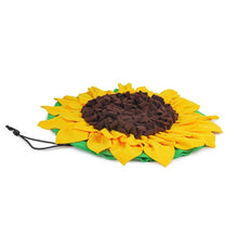 Load image into Gallery viewer, All For Paws Dig It Sunflower Snuffle Mat Foldable 60x60cm
