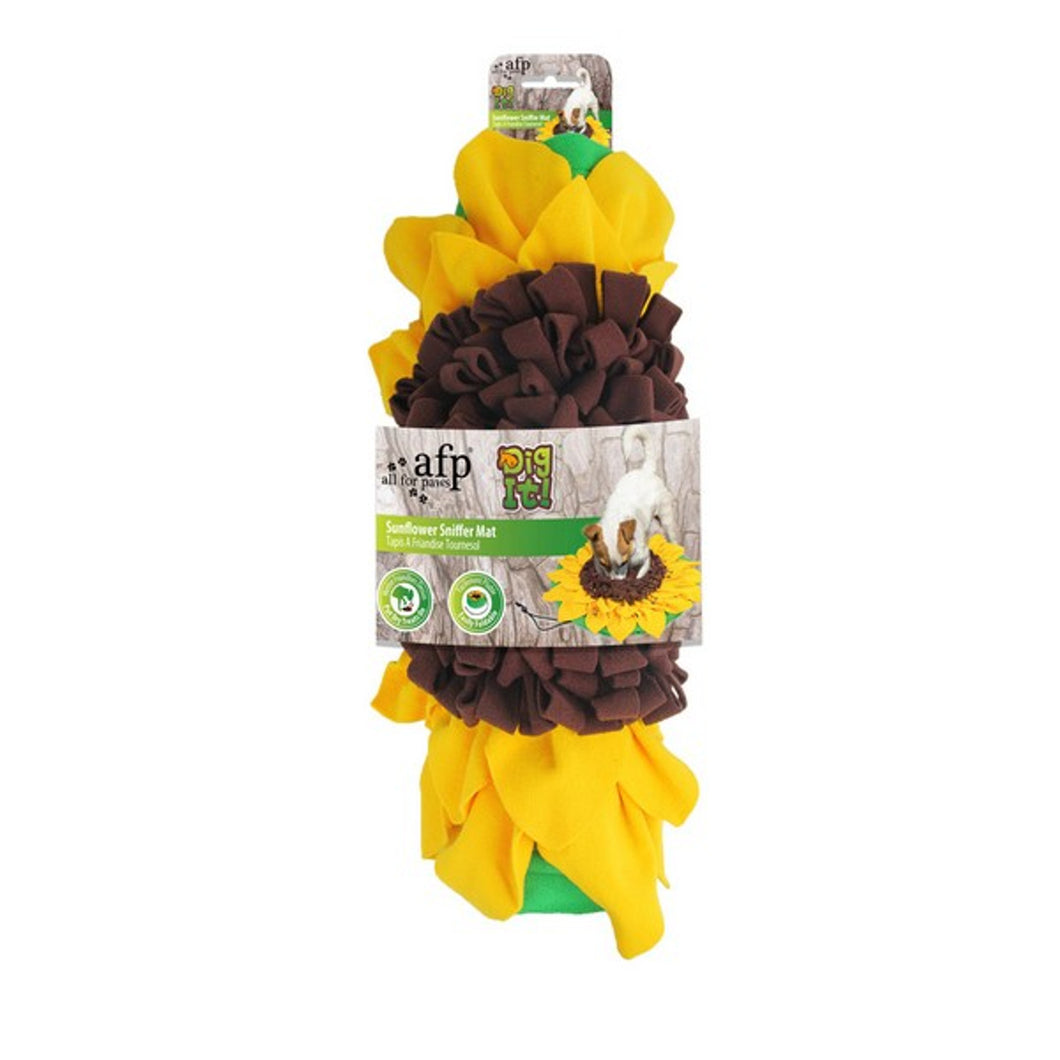 All For Paws Dig It Sunflower Snuffle Mat Foldable 60x60cm