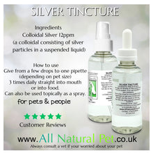Load image into Gallery viewer, Silver Tincture (colloidal silver) 100ml
