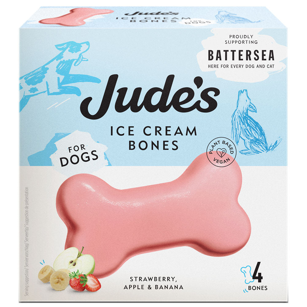 Jude's Ice Cream For Dogs Bones 4 Pack