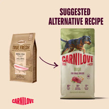Load image into Gallery viewer, NEW TRUE FRESH DUCK DOG FOOD FOR SMALL BREEDS  (1)
