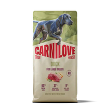 Load image into Gallery viewer, NEW TRUE FRESH DUCK DOG FOOD FOR LARGE BREEDS
