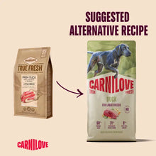 Load image into Gallery viewer, NEW TRUE FRESH DUCK DOG FOOD FOR LARGE BREEDS
