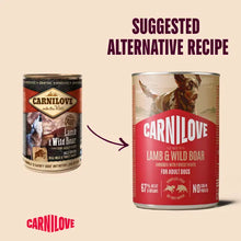 Load image into Gallery viewer, NEW LAMB &amp; WILD BOAR CAN PATÉ FOR ADULT DOGS
