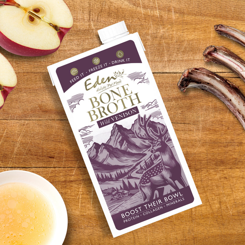 Eden Wild Venison Bone Broth 500ml – Perfectly Pawsome