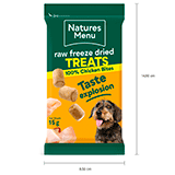 Load image into Gallery viewer, Raw Freeze Dried Bites Chicken 15g
