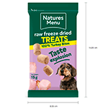 Load image into Gallery viewer, Raw Freeze Dried Bites Turkey 15g

