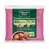 Load image into Gallery viewer, Complete &amp; Balanced Nuggets 80/20 Pork 1 kg
