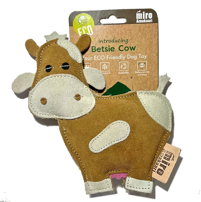 Eco Dog Toy - Betsie Cow.