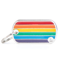 Load image into Gallery viewer, Rainbow Flag ID Tag
