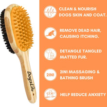 Load image into Gallery viewer, Dogslife Bamboo Dog Brush
