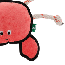 Load image into Gallery viewer, Beco Plush Crab Dog Toy
