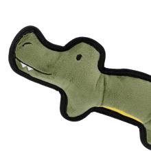Load image into Gallery viewer, Beco Plush Crocodile Dog Toy
