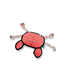 Load image into Gallery viewer, Beco Plush Crab Dog Toy
