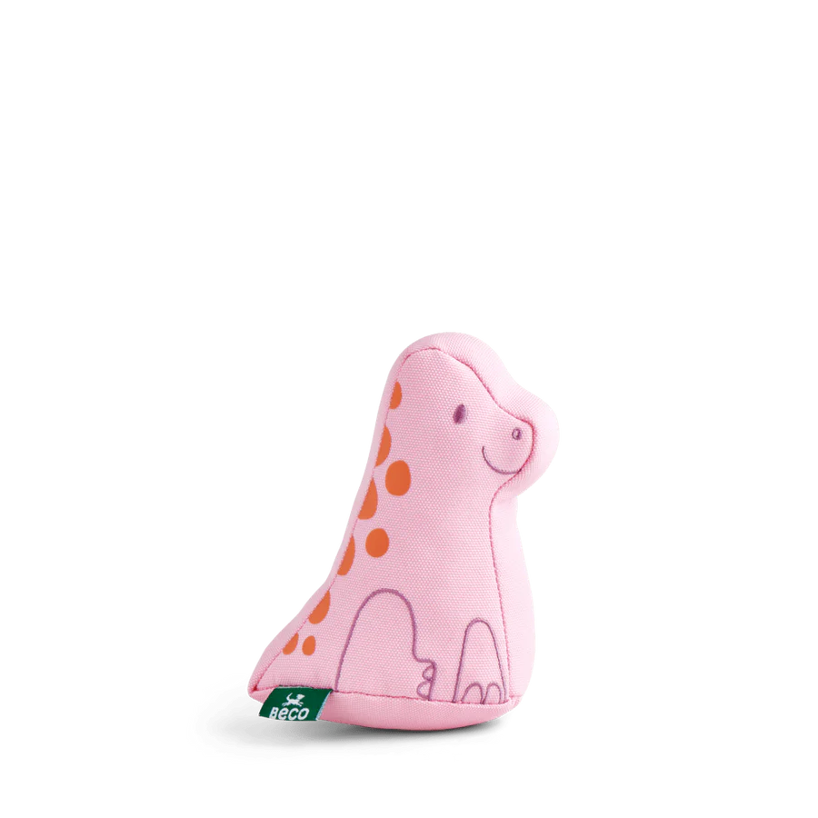 Pink Baby Dinosaur Dog Toy