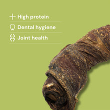 Load image into Gallery viewer, Biltong Wrapped Buffalo Tails 15cm

