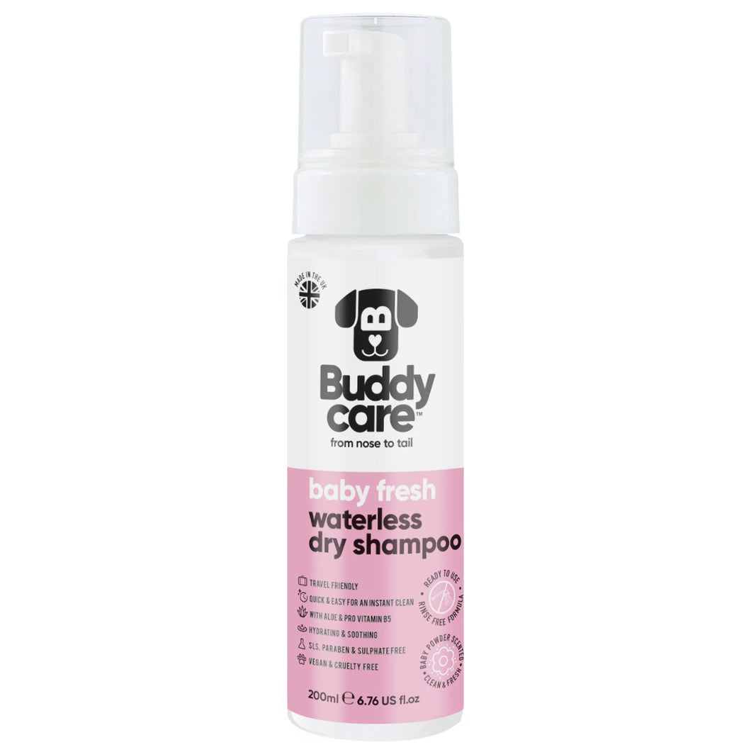 Baby Fresh Waterless Dry Dog Shampoo 200ml