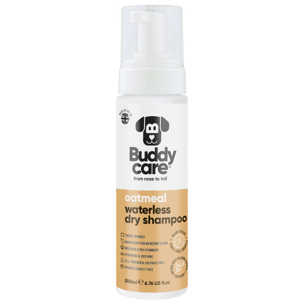 Oatmeal Waterless Dry Dog Shampoo 200ml