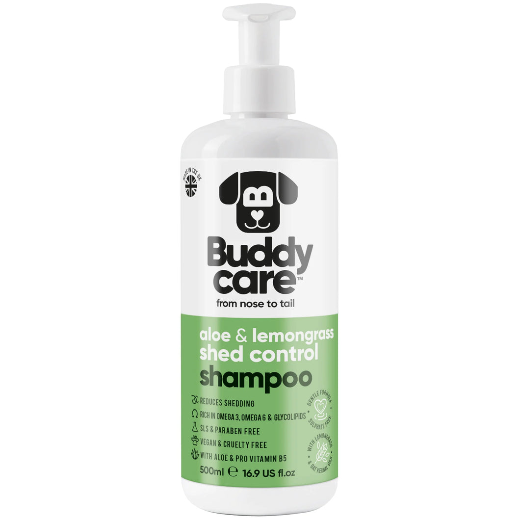 Shed Control Aloe & Lemongrass Dog Shampoo 500ml