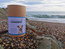 Load image into Gallery viewer, Canident | Goodbye tartar and smelly dog breath, naturally… 150g tub
