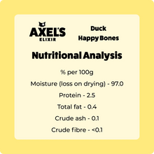 Load image into Gallery viewer, Axels Elixir Duck Happy Bones for Cats
