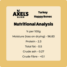 Load image into Gallery viewer, Axels Elixir Turkey Happy Bones for Cats
