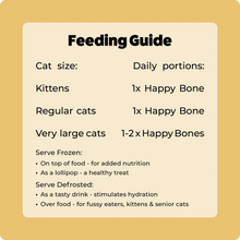 Load image into Gallery viewer, Axels Elixir Turkey Happy Bones for Cats
