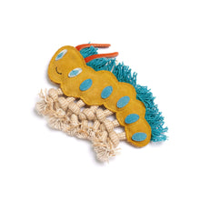 Load image into Gallery viewer, Clara the Caterpillar, Eco Dog Toy
