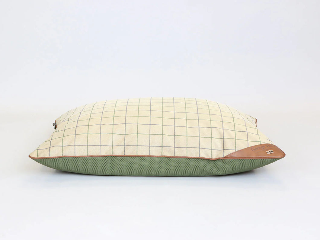 Country Orthopaedic Pillow Pet Bed - Tweed, Large