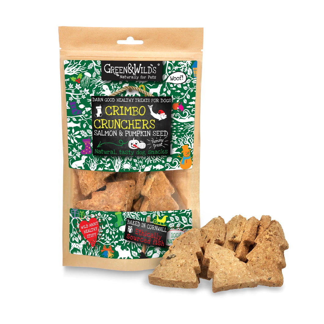 Green & Wilds Crimbo Crunchers with salmon & pumpkin
